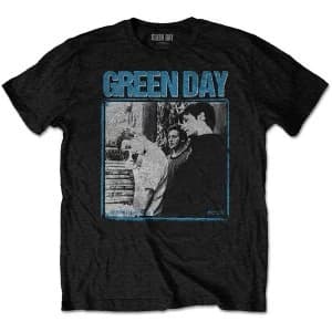 Green Day - Photo Block Mens Large T-Shirt - Black