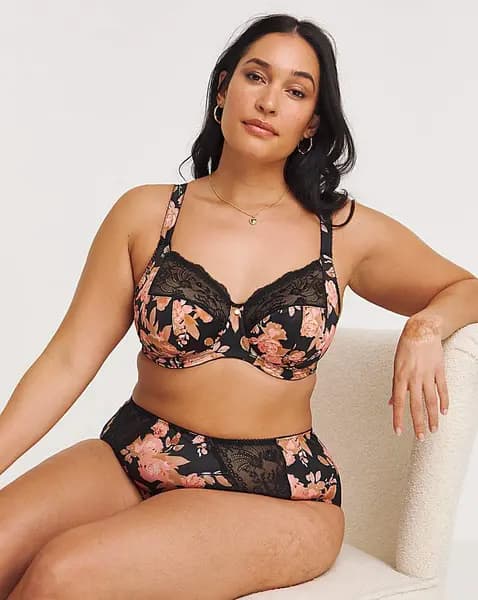 Elomi Elomi Morgan Full Cup Bra Watercolour Watercolour Female 40F HQ45308