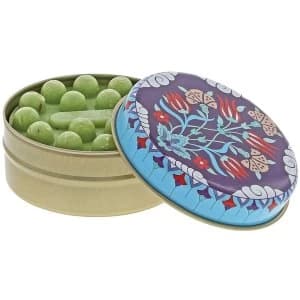 Blue and Red Kaleidoscope with Blue Frame with Olive Soap