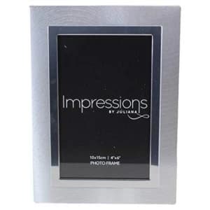 4" x 6" - Impressions Two Tone Photo Frame