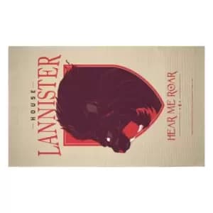 Decorsome x Game of Thrones Lannister Woven Rug - Small