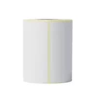 Brother BDE-1J044076-066 Original White Direct Thermal Die-Cut Label Roll 76mm x 44mm - 8 Pack