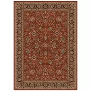 Mastercraft Kashqai Rug - 4362/300 - 135 x 200cm, Wool, Star - Orange