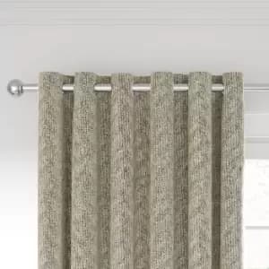 Nalu Nicole Scherzinger Hana Lined Curtains 66" x 54", Linen