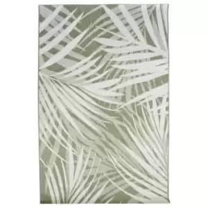 Homemaker County Leaf Indoor/Outdoor Rug Leaf Green 120X170Cm
