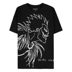 Death Note T-Shirt Ryuk Graphic Art Size M