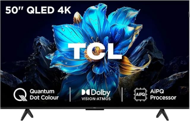 TCL 50" P7K 50P7K-UK Smart 4K Ultra HD QLED TV