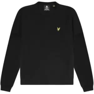 Lyle and Scott Crew Neck Jumper Womens - Black