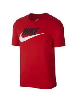 Nike Sportswear Futura Icon T-Shirt - Red/Black/White