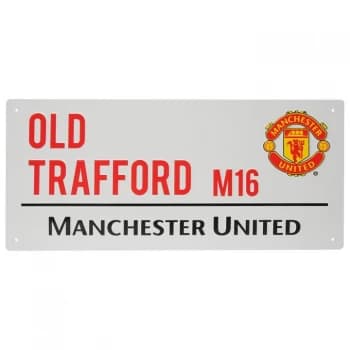 Team 3D Street Sign - Man United