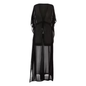 Seaspray Valentina Maxi Kaftan - Black