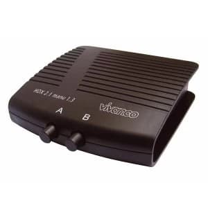 HDX2-1MANU HDMI 2 to 1 Switching Unit - Black