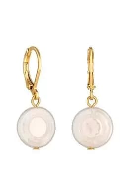 Jon Richard Jon Richard Gold Plated Freshwater Pearl Earrings