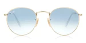 Ray-Ban Womens Metal Round Frame Sunglasses - Arista