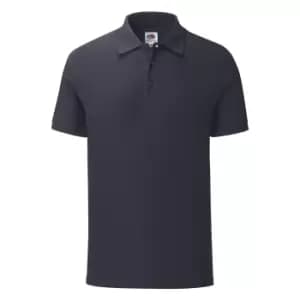 Fruit Of The Loom Mens Iconic Pique Polo Shirt (M) (Deep Navy)