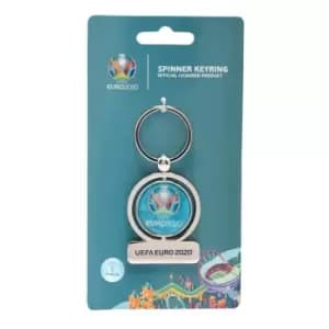 Team Euro 2020 Keyring - Blue