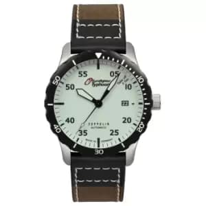 Zeppelin 7268-5 Eurofighter Typhoon Leather Strap Wristwatch