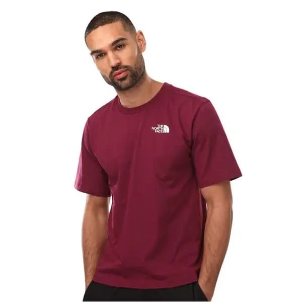 The North Face Relaxed Simple Dome T-Shirt Regular Fit T-Shirts XS Red 29566608310