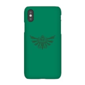 Nintendo The Legend Of Zelda Tribal Hyrule Crest Phone Case - iPhone X - Snap Case - Gloss