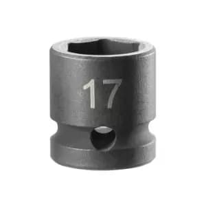 Facom NSS.17A 6-Point Stubby Impact Socket 1/2in Drive 17mm FCMNSS17A