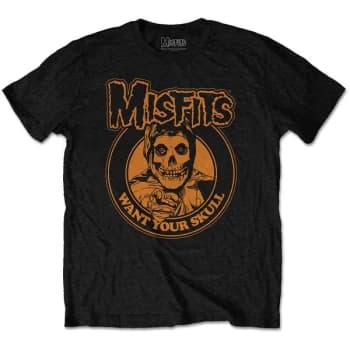 Misfits - Want Your Skull Unisex Large T-Shirt - Black
