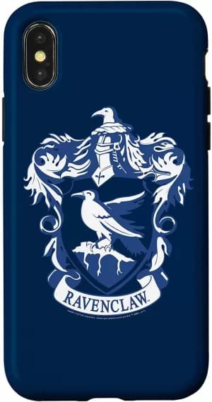 Harry Potter Phonecases Ravenclaw Crest Phone Case for iPhone and Android - iPhone X - Snap Case - Gloss