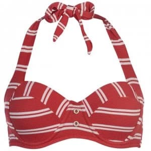 SoulCal Nautical Bikini Top Ladies - Red