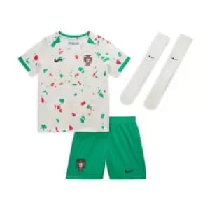 Nike Portugal Away Minikit 2023 Infants - Yellow