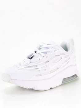 Nike Air Max Exonsense Childrens Trainer, White, Size 1