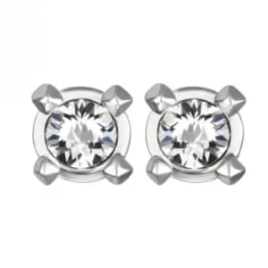 Ladies Karl Lagerfeld Silver Plated Pointed Earrings