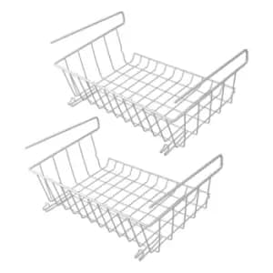 Under Shelf Storage Baskets - Set of 2 M&W