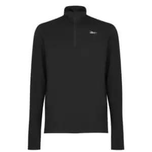 Reebok Quarter Zip Mens - Black