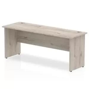 Impulse 1800600 Rectangle Panel End Leg Desk Grey Oak