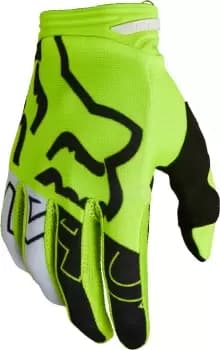 FOX 180 Skew Motocross Gloves, yellow Size M yellow, Size M