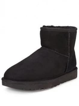 UGG Classic II Mini Boot , Black, Size 5, Women