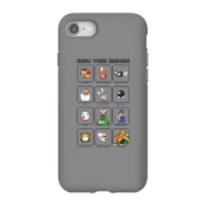 Nintendo Super Mario Know Your Enemies Phone Case - iPhone 8 - Tough Case - Gloss