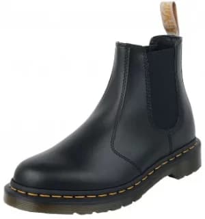 Dr. Martens Vegan 2976 Black Felix Rub Off Laced Boots black