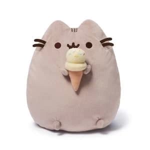 GUND Pusheen With Ice Cream Soft Toy 25cm