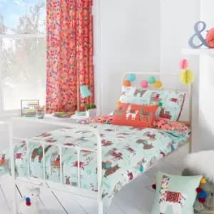 Llamarama Duvet Cover Set Multi