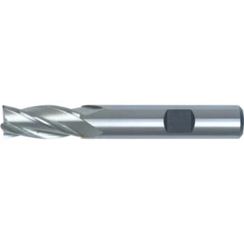 10.00MM HSS-Co 8% Weldon Shank Multi Flute End Mills - Uncoated