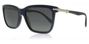 Bvlgari BV7028K Sunglasses Dark Blue 538881 Polariserade 57mm