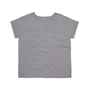 Mantis Womens/Ladies The Boyfriend T Shirt (L) (Heather Marl)
