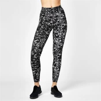USA Pro High Rise Leggings Womens - Mono Scrawl