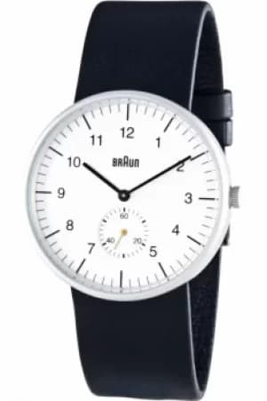 Mens Braun BN0024 Classic Watch BN0024WHBKG