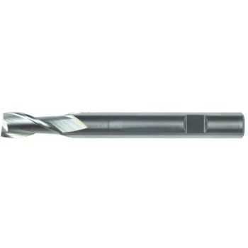 25.00MM HSS-Co 8% 2 Flute Weldon Shank Long Series Slot Drills - Uncoa - Swisstech