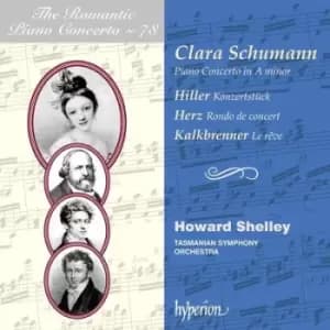 Clara Schumann Piano Concerto in a Minor/Hiller Konzertstuck/ by Clara Schumann CD Album