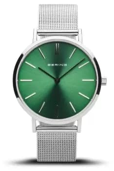 Bering 14134-008 Womens Classic Polished Silver Silver Watch