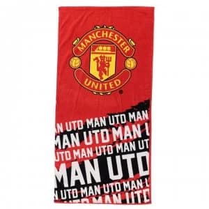 Team Velour Towel - Man United