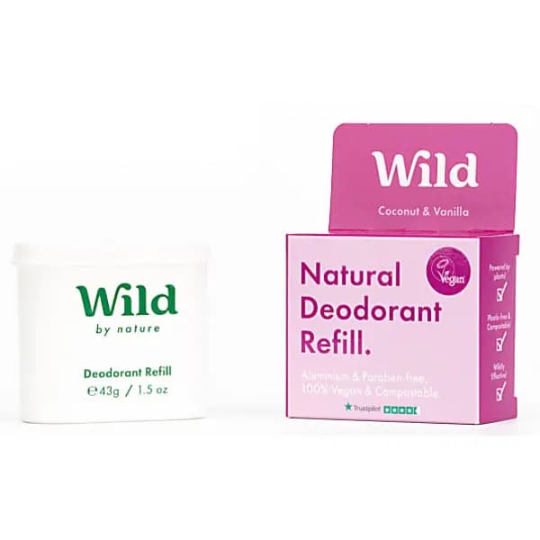 Wild Coconut and Vanilla Deodorant Refill 40g