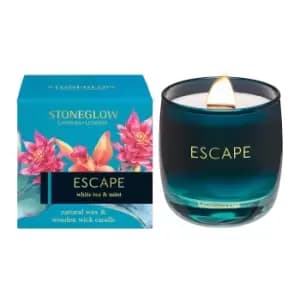 White Tea & Mint Escape Scented Candle 200g